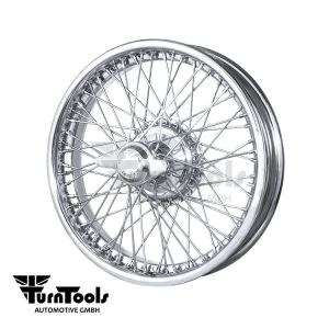 Wire Wheel Chrome Jaguar SS100 31⁄4" x 18"